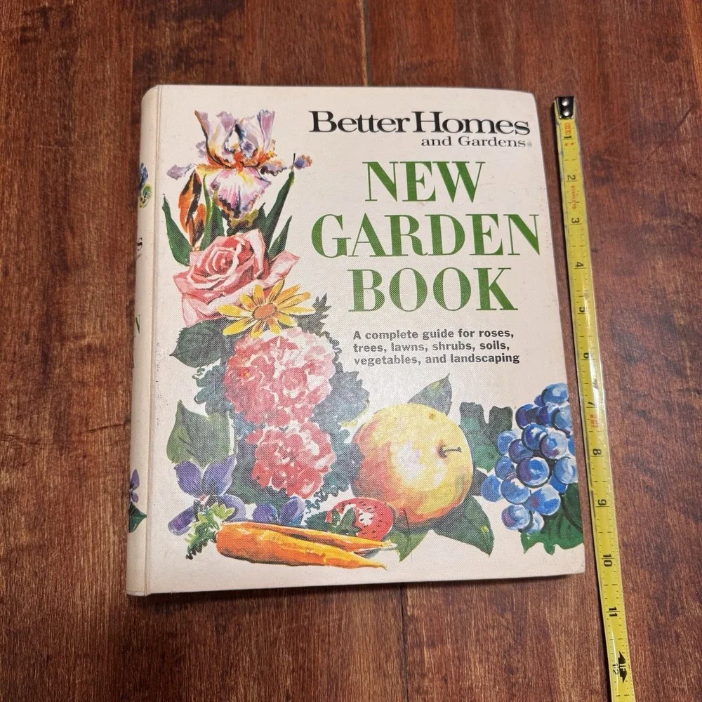 Better Homes and Gardens NEW GARDEN BOOK 5 Ring Binder Hardcover 1974